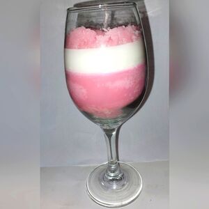 Hand crafted limited edition "Malibu Barbie" cocktail candle